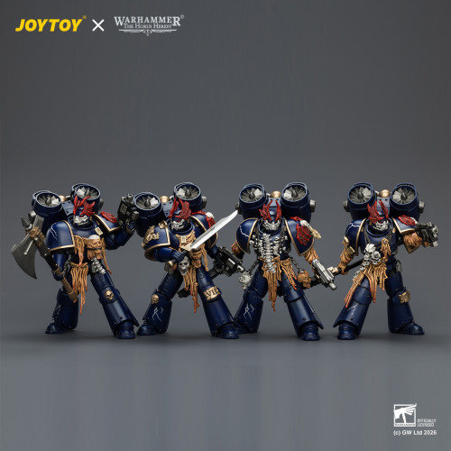 JOYTOY Warhammer The Horus Heresy 1:18 Night Lords Night Raptors Squad