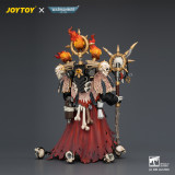 JOYTOY JT04759 Warhammer 40k 1:18 Black Legion Master of Possession with Staff of Possession and Bolt Pistol