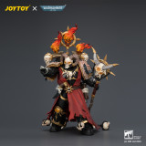 JOYTOY JT04759 Warhammer 40k 1:18 Black Legion Master of Possession with Staff of Possession and Bolt Pistol