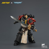 JOYTOY JT04735 Warhammer 40k 1:18 Black Templars Crusader Ancient with Power Sword and Bolt Pistol