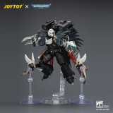 JOYTOY JT04742 Warhammer 40k 1:18 Raven Guard Chapter Master Aethon Shaan with Claws of Severax and Heavy Bolt Pistol