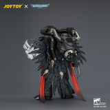 JOYTOY JT04742 Warhammer 40k 1:18 Raven Guard Chapter Master Aethon Shaan with Claws of Severax and Heavy Bolt Pistol