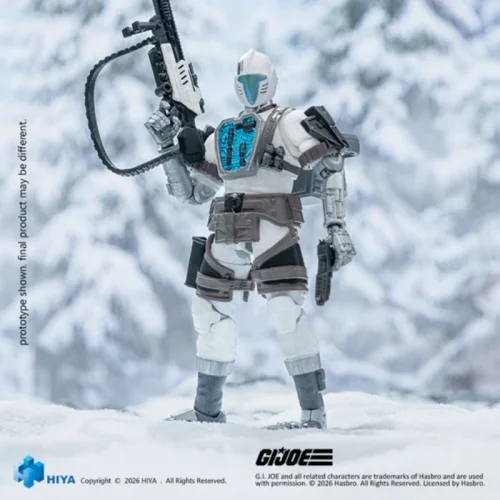 HIYA EMG0460 Exquisite Mini Series 1/18 Scale 4 Inch G.I.Joe Arctic B.A.T