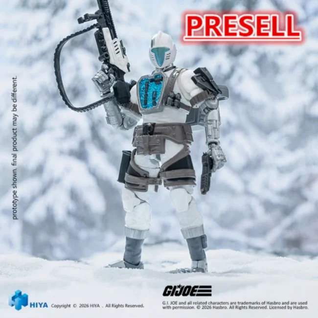 HIYA EMG0460 Exquisite Mini Series 1/18 Scale 4 Inch G.I.Joe Arctic B.A.T