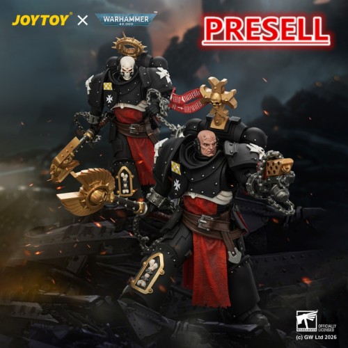 JOYTOY Warhammer 40k 1:18 Black Templars Execrators
