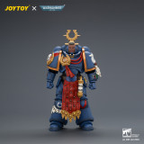 JOYTOY JT04889 Warhammer 40k 1:18 Ultramarines Ferren Areios with Thunder Hammer and Bolt Pistol