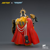 JOYTOY JT04896 Warhammer 40k 1:18 Imperial Fists Darnath Lysander with Thunder Hammer and Storm Shield