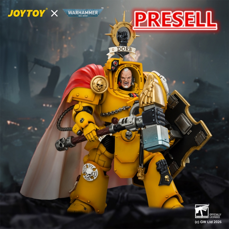 JOYTOY JT04896 Warhammer 40k 1:18 Imperial Fists Darnath Lysander