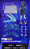 52TOYS 1/12 Street Fighter 6 ChunLi outfit2