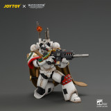 JOYTOY JT04926 Warhammer 40k 1:18 White Scars Legion Vigilator with Nemesis rifle and Bolt Pistol