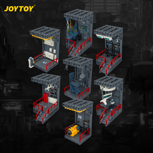 JOYTOY Hangar-Style Base Diorama Display Case