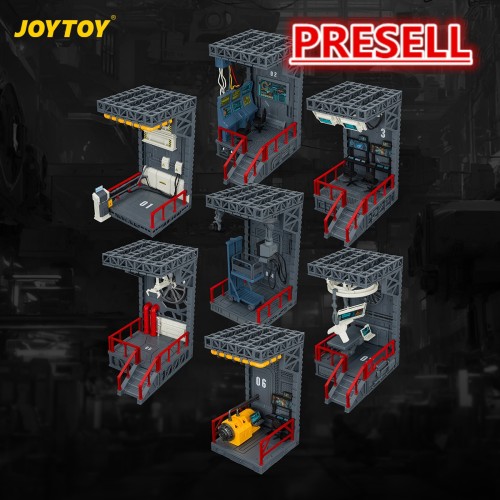 JOYTOY Hangar-Style Base Diorama Display Case