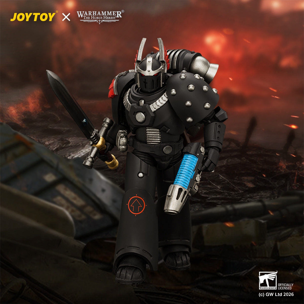 JOYTOY JT05138 Warhammer The Horus Heresy 1:18 Dark Angels MKVI