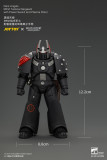 JOYTOY JT05138 Warhammer The Horus Heresy 1:18 Dark Angels MKVI Tactical Sergeant with Power Sword and Plasma Pistol