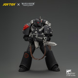 JOYTOY JT05138 Warhammer The Horus Heresy 1:18 Dark Angels MKVI Tactical Sergeant with Power Sword and Plasma Pistol