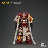 JOYTOY JT05213 Warhammer The Horus Heresy 1:18 Word Bearers Erebus the Dark Apostle with Crux Malifica and Plasma Pistol