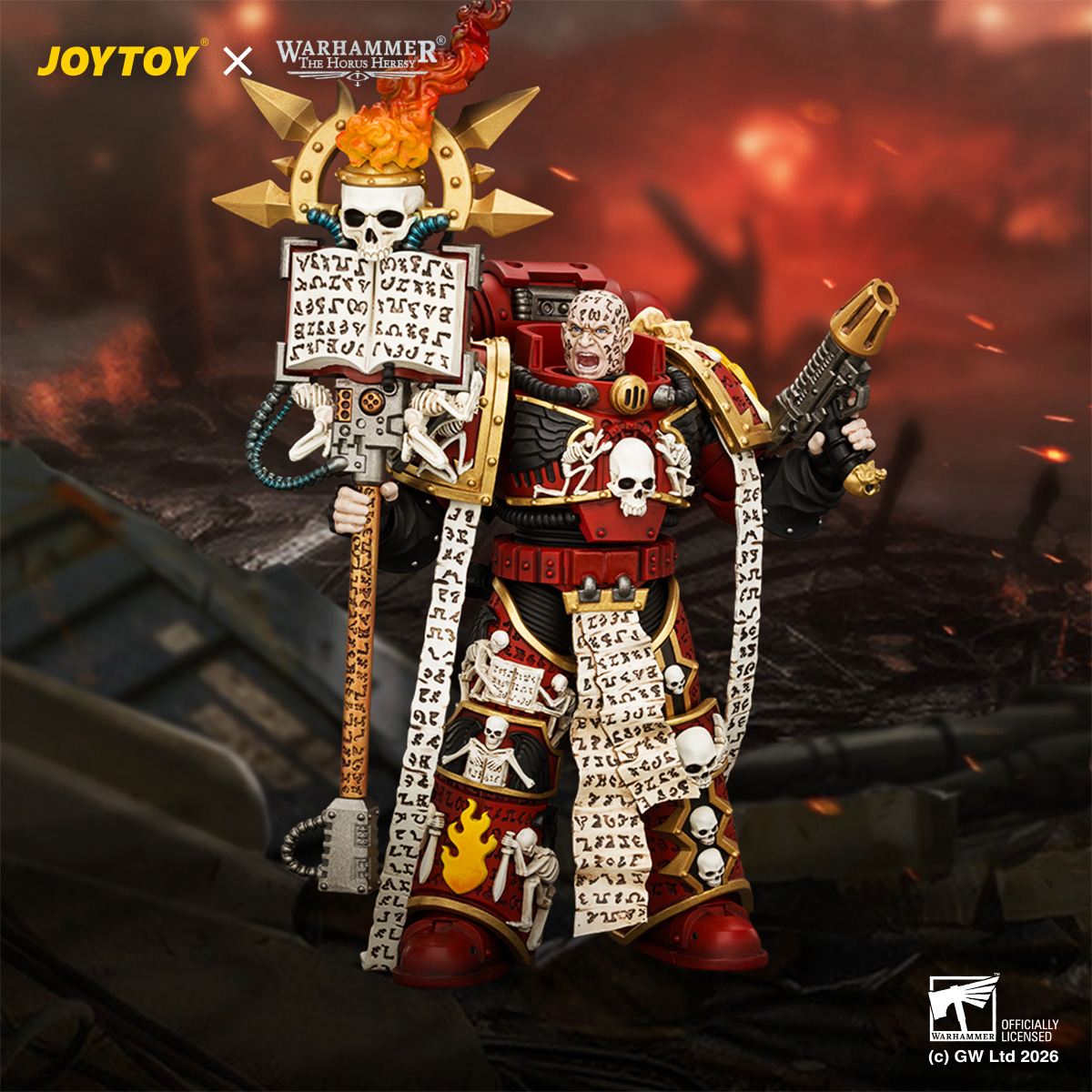 JOYTOY JT05213 Warhammer The Horus Heresy 1:18 Word Bearers Erebus