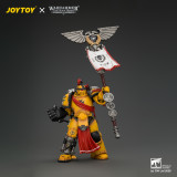 JOYTOY JT05220 Warhammer The Horus Heresy 1:18 Imperial Fists Herald Consul with Standard and Bolt Pistol