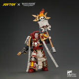 JOYTOY JT05213 Warhammer The Horus Heresy 1:18 Word Bearers Erebus the Dark Apostle with Crux Malifica and Plasma Pistol