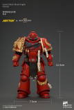 JOYTOY JT05305 Warhammer 40k Space Marine 2 1: 18 Blood Angels Veteran with Bolt Rifle, Chainsword and Bolt Pistol and Plasma Pistol