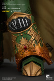 JOYTOY JT05367 Warhammer 40k 1:18 Salamanders Vulkan Primarch of the XVlllth Legion with Dawnbringer The Furnace's Heart and Dragon's Breath Gauntlet