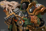 JOYTOY JT05367 Warhammer 40k 1:18 Salamanders Vulkan Primarch of the XVlllth Legion with Dawnbringer The Furnace's Heart and Dragon's Breath Gauntlet