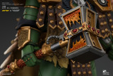 JOYTOY JT05367 Warhammer 40k 1:18 Salamanders Vulkan Primarch of the XVlllth Legion with Dawnbringer The Furnace's Heart and Dragon's Breath Gauntlet