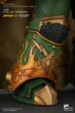 JOYTOY JT05367 Warhammer 40k 1:18 Salamanders Vulkan Primarch of the XVlllth Legion with Dawnbringer The Furnace's Heart and Dragon's Breath Gauntlet