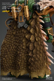 JOYTOY JT05367 Warhammer 40k 1:18 Salamanders Vulkan Primarch of the XVlllth Legion with Dawnbringer The Furnace's Heart and Dragon's Breath Gauntlet