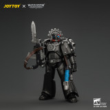 JOYTOY JT05022 Warhammer The Horus Heresy 1:18 Iron Hands MkVI Tactical Sergeant with Bolter, Plasma Pistol & Power sword