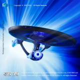 HIYA RAS0275 REPLICAart Series None Scale 15 Inch Star Trek 2009 USS Enterprise NCC-1701 Light Up Starship