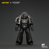 JOYTOY JT05022 Warhammer The Horus Heresy 1:18 Iron Hands MkVI Tactical Sergeant with Bolter, Plasma Pistol & Power sword
