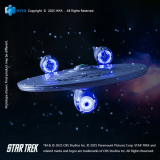 HIYA RAS0275 REPLICAart Series None Scale 15 Inch Star Trek 2009 USS Enterprise NCC-1701 Light Up Starship