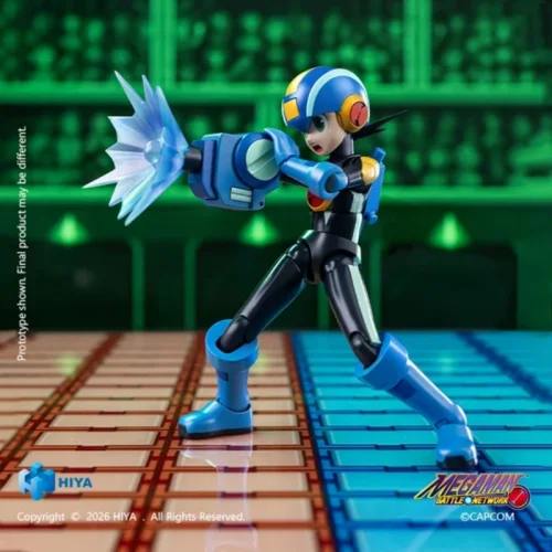 HIYA Exquisite Basic Series None Scale 4.9 Inch Mega Man Battle Network Series MegaMan.EXE