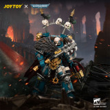 JOYTOY JT05053 Warhammer 40k 1:18 Alpha Legion Chaos Lord with Plasma Pistol and Accursed Weapon