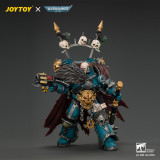 JOYTOY JT05053 Warhammer 40k 1:18 Alpha Legion Chaos Lord with Plasma Pistol and Accursed Weapon