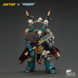 JOYTOY JT05053 Warhammer 40k 1:18 Alpha Legion Chaos Lord with Plasma Pistol and Accursed Weapon
