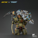 JOYTOY Warhammer 40k 1:18 Death Guard Typhus Herald of the Plague God and Plague Marine 1 with Boltgun and Icon of Despair