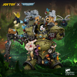 JOYTOY Warhammer 40k 1:18 Death Guard Typhus Herald of the Plague God and Plague Marine 1 with Boltgun and Icon of Despair
