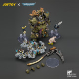 JOYTOY Warhammer 40k 1:18 Death Guard Typhus Herald of the Plague God and Plague Marine 1 with Boltgun and Icon of Despair