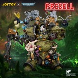JOYTOY Warhammer 40k 1:18 Death Guard Typhus Herald of the Plague God and Plague Marine 1 with Boltgun and Icon of Despair