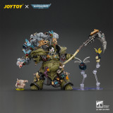 JOYTOY Warhammer 40k 1:18 Death Guard Typhus Herald of the Plague God and Plague Marine 1 with Boltgun and Icon of Despair