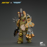 JOYTOY Warhammer 40k 1:18 Death Guard Typhus Herald of the Plague God and Plague Marine 1 with Boltgun and Icon of Despair