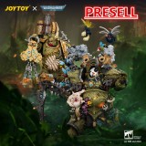 JOYTOY Warhammer 40k 1:18 Death Guard Typhus Herald of the Plague God and Plague Marine 1 with Boltgun and Icon of Despair