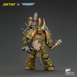 JOYTOY Warhammer 40k 1:18 Death Guard Typhus Herald of the Plague God and Plague Marine 1 with Boltgun and Icon of Despair