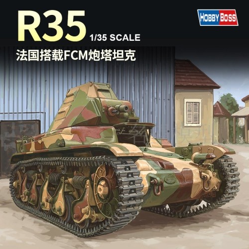 TRUMPETER 83894 1/35 French R35 with FCM Turret Tank