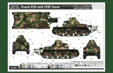 TRUMPETER 83894 1/35 French R35 with FCM Turret Tank