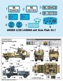 TRUMPETER 09595 1/48 L4500A with 5cm Flak 41 I