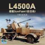 TRUMPETER 09595 1/48 L4500A with 5cm Flak 41 I