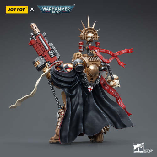 JOYTOY JT6540 Warhammer 40k 1: 18 Black Templars High Marshal Helbrecht